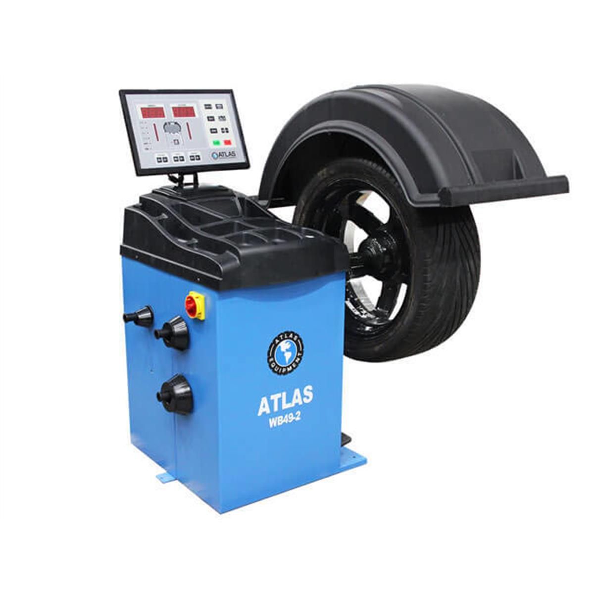 Atlas TC229 Tire Changer + WB49-2 Wheel Balancer Combo Package
