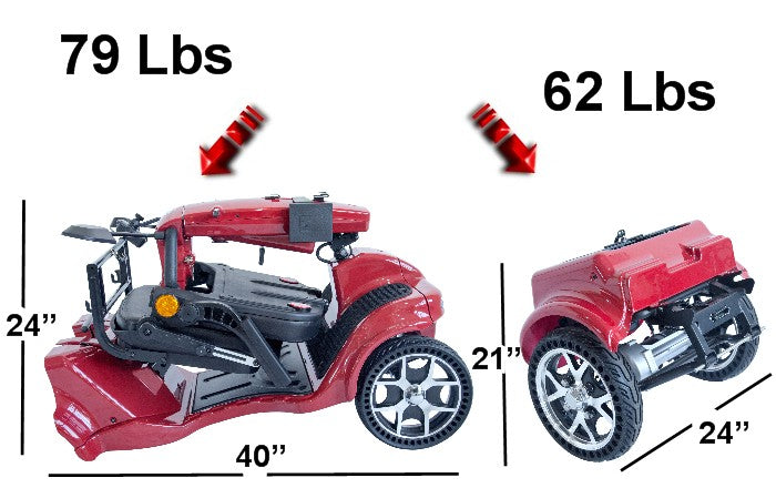 Gladiator 4 Wheel Heavy Duty Mobility Scooter