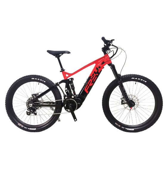 Frey Bike-M600 E-Bike -Bafang M600 - Full Suspension -Up To 28 MPH