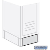 Front Base - for 12 Inch Wide Metal Locker by Salsbury