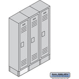 Front Base - for 12 Inch Wide Metal Locker by Salsbury
