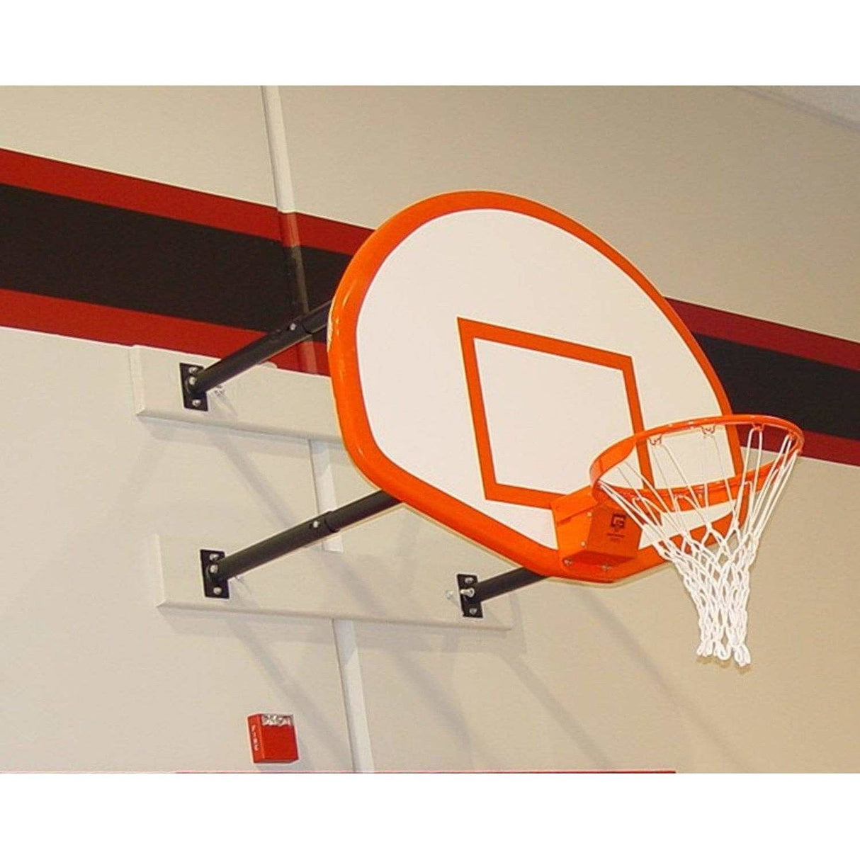 Gared 35" x 54" Four Point Stationary Basketball Wall Mount Package