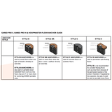 Gared Sports Pro S Spring-Lift Portable Basketball Hoop w/ 8' Boom 9616