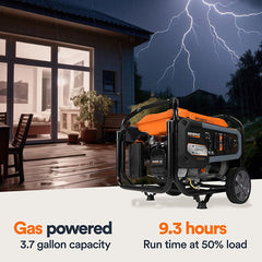 Generac Portable Generator, 3600W | With COsense | 49ST/CSA