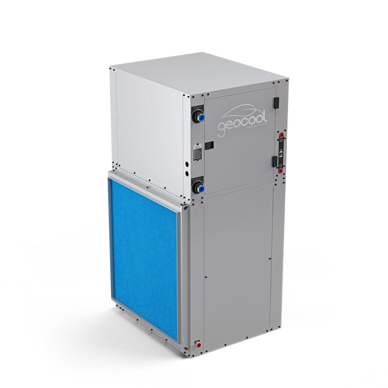 GeoCool 36K BTU Downflow Two-Stage 230V 1-Phase 60Hz CuNi Coil Left Return