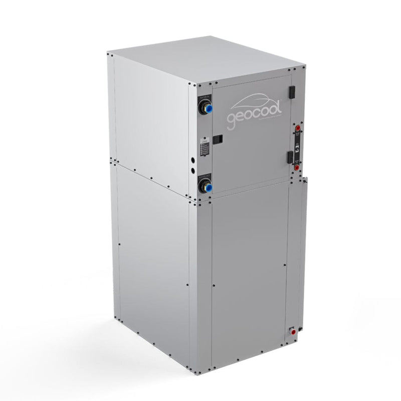 GeoCool 36K BTU Downflow Two-Stage 230V 1-Phase 60Hz CuNi Coil Right Return