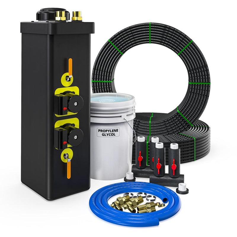 GeoCool Closed Loop Installation Kit 2 ton - w/Straight Manifold
