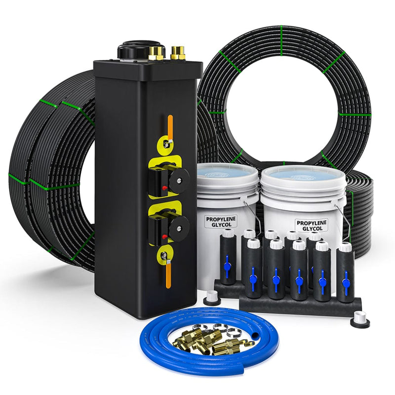 GeoCool Closed Loop Installation Kit 5 ton - w/Straight Manifold