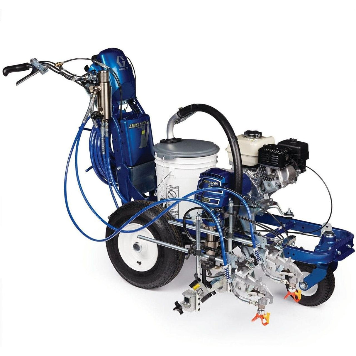 Graco LineLazer V 3900 HP Automatic Series Gas Airless Line Striper, 2 Auto Guns