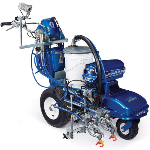 Graco LineLazer V ES 2000 HP Automatic Series Battery-Powered Airless Line Striper, 2 Auto Guns, LazerGuide 2000 25U684