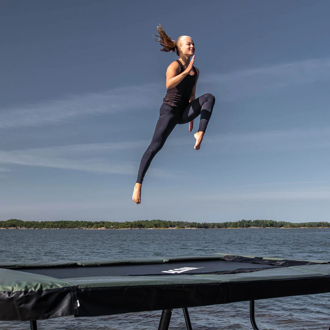 ACON 13 HD PRO Rectangular Trampoline with Net and Ladder