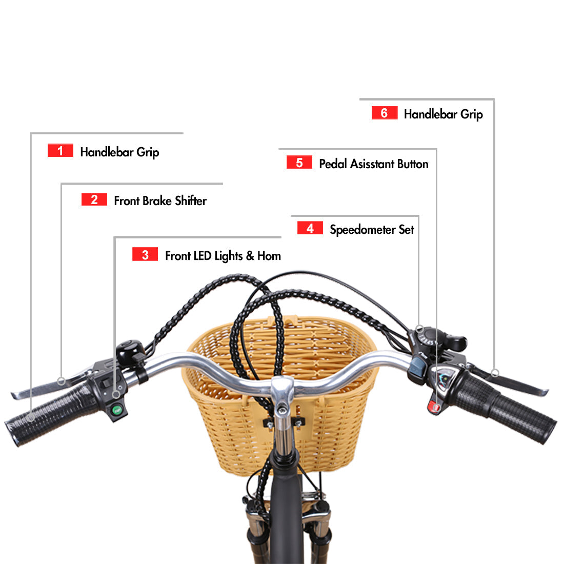 NAKTO Camel Electric Bike