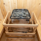 Dundalk Leisurecraft Canadian Timber Georgian Cabin Sauna with Changeroom | 6 Persons