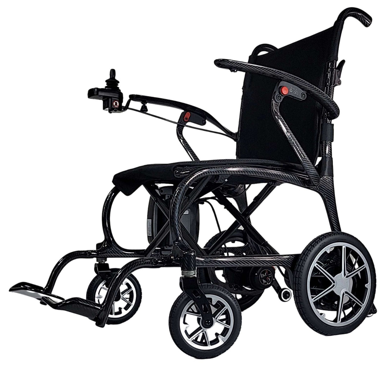 Helium 26 lbs Carbon Fiber Foldable Power Wheelchair