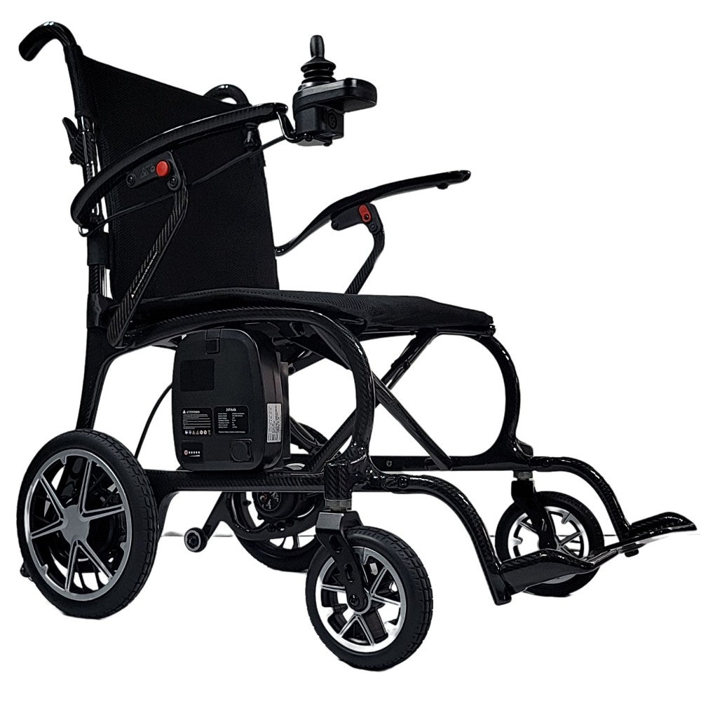 Helium 26 lbs Carbon Fiber Foldable Power Wheelchair