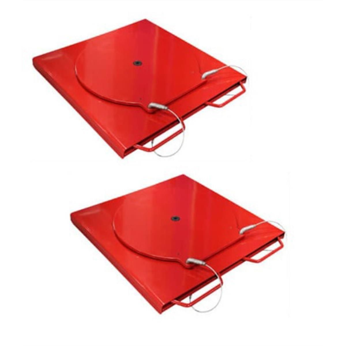 Atlas 412A Alignment 4 Post Lift + RJ6 Rolling Jacks Combo