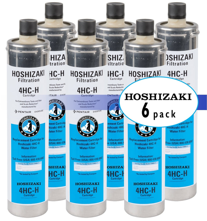 Hoshizaki H9655-06 Replacement Water Filter Cartridge (6 Pack)