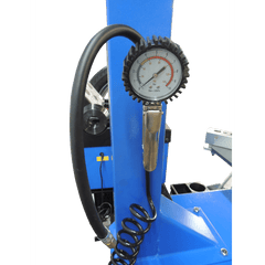 iDEAL Tire Changer & MC Wheel Balancer (Hand Spin) Combo w/ MC Adapter Kit