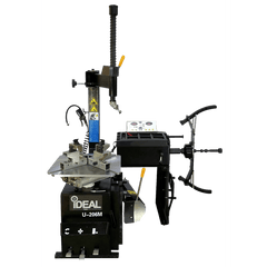 iDEAL Tire Changer & MC Wheel Balancer (Hand Spin) Combo w/ MC Adapter Kit