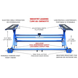 iDEAL Portable Auto Tilt Lift TLX - 7,000 lbs. Capacity