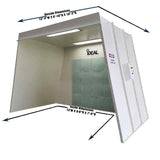 iDeaL PSB-AFOFB1388-AK Open Front Paint Booth