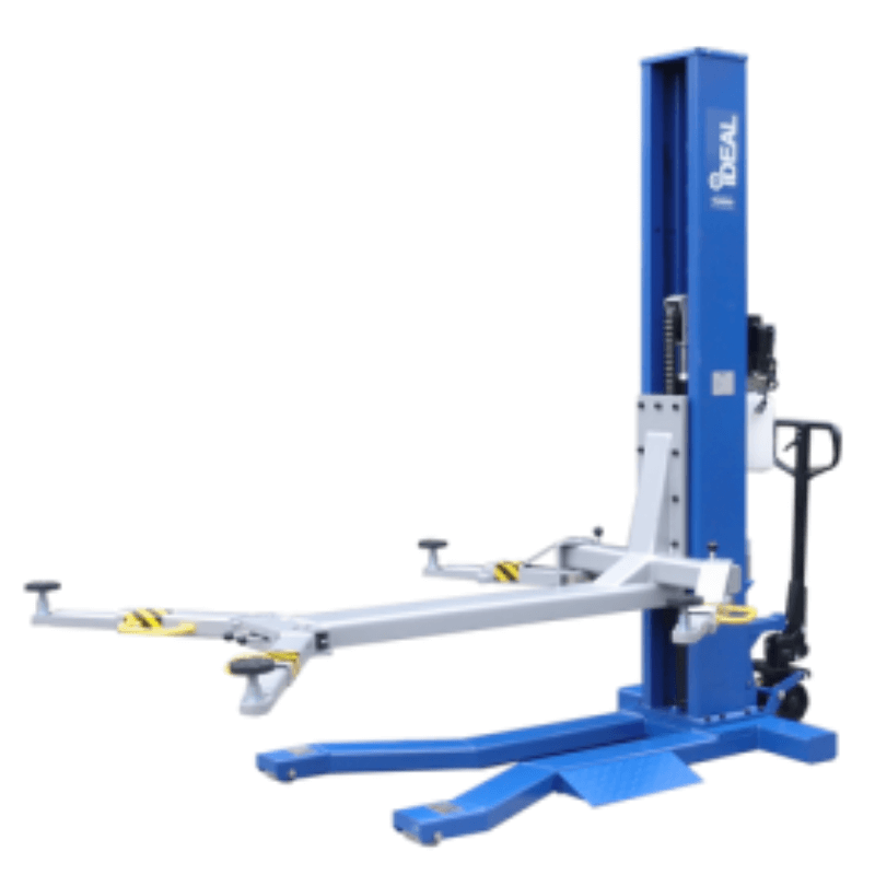 MSC-6KLP, 6,000 lb Single Post Car Lift - Portable