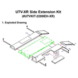 iDeal UTVKIT-2200IEH-XR Series UTV Extension Kit