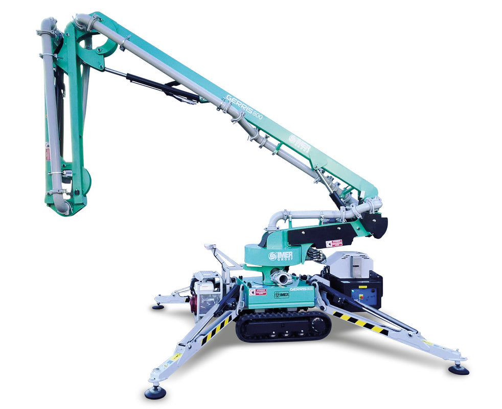 IMER - Gerris 800 Gas Powered Crawler Concrete Placement Boom - 1128758
