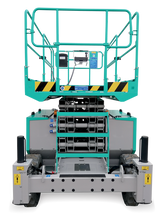 IMER Scissor Lift | 49 ft Working Height | Electric & Diesel | IM 7043 RT