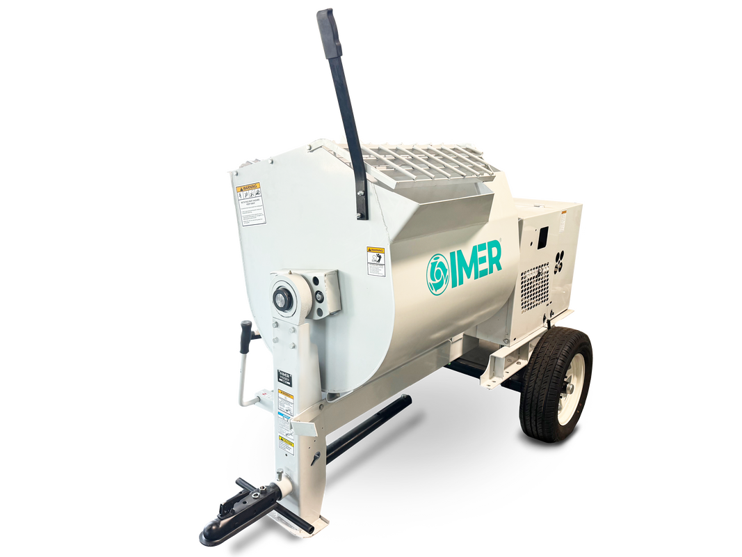Imer HSM Series Horizontal Shaft Mortar Mixer