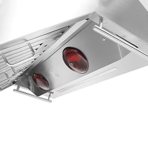 FORNO Savona 36" 1,200 CFM Wall Mount Range Hood and Back Splash, FRHWM5029-36HB