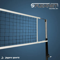 JayPro FeatherLite™ Volleyball System (3 in. Floor Sleeve) ‐NFHS, NCAA, USVBA Compliant