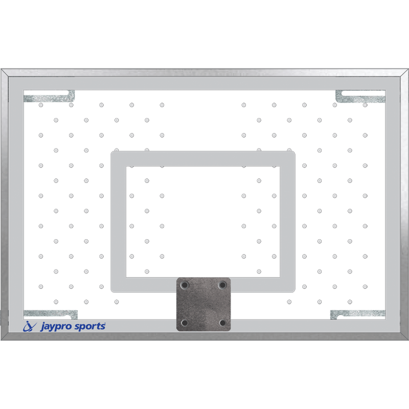 Jaypro Perforated Poly-Carbonate Rectangle Backboard (Indoor)