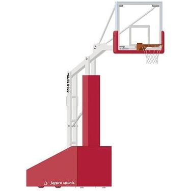 Jaypro Portable Basketball System Elite 5400 (4'6" Board Extension) PBEL54
