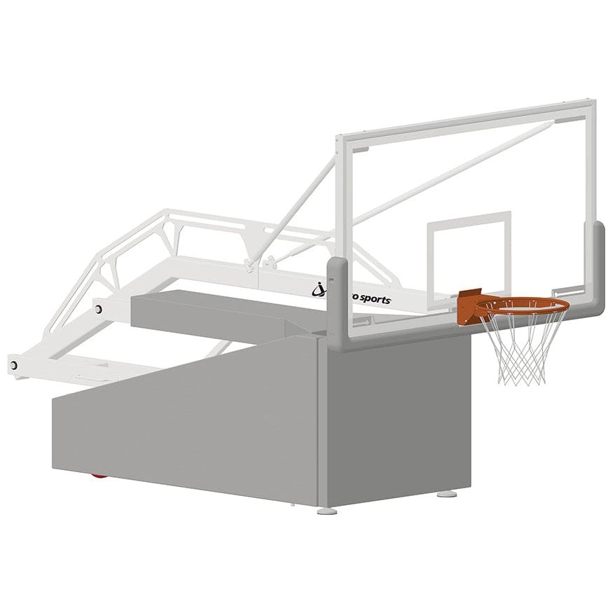 Jaypro Elite 9600 Portable Basketball System (8' Board Extension) PBEL96