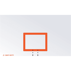 Jaypro Rectangle Backboards (72"W x 42"H) (Outdoor) - SR-PERF