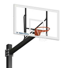 Jaypro Titan Basketball System (6"x 6" Pole with 6' Offset) 72" Acrylic Backboard