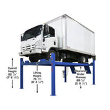 Atlas Platinum PVL14 4 ALI Certified 14,000 lb 4 Post Lift