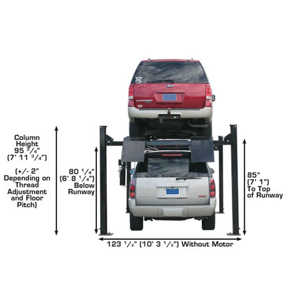 Atlas Garage PRO9000 9,000 lb 4-Post Lift
