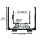 Atlas Garage PRO9000 9,000 lb 4-Post Lift