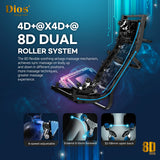 Dios Massage Chair 8D AI Touch Roller SL-Track Dios-1288 Beig