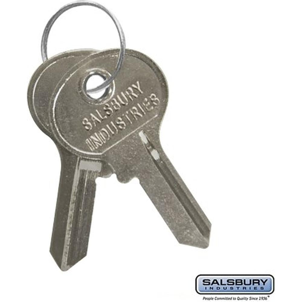 Key Blanks - for Key Padlocks of Designer Lockers - Box of (50) by Salsbury