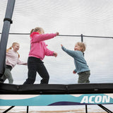 ACON X 17ft Rectangular Trampoline with Net and Ladder