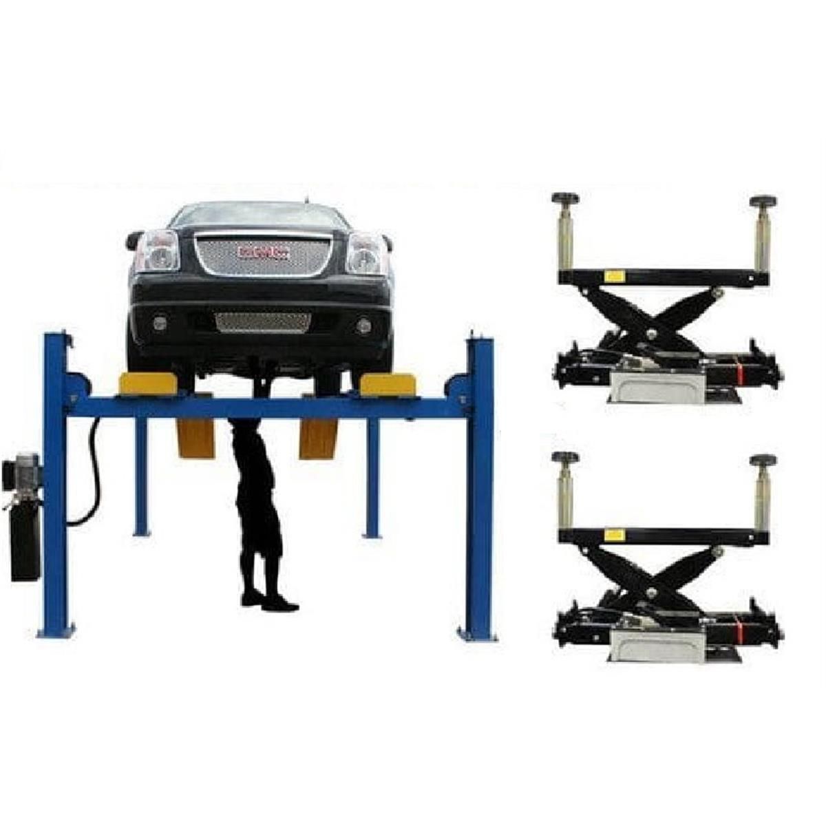 Atlas 414A Alignment Lift + RJ8 Rolling Jacks Combo