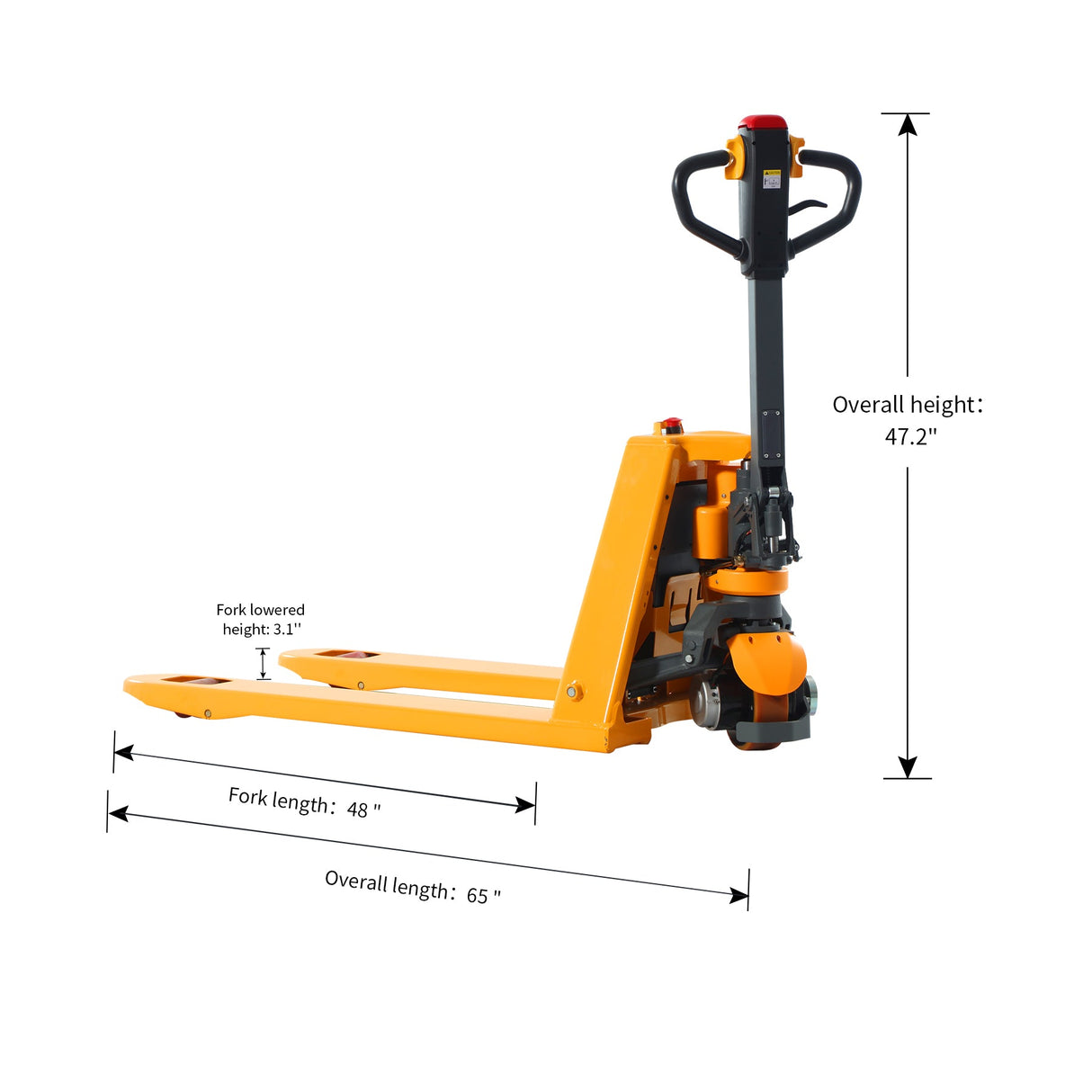 Apollolift Lithium Full Electric Pallet Jack 3300lbs Local Pick-Up A-1034