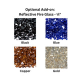 The Outdoor Plus Manila LED Fire Pit plus Free Cover