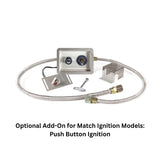 The Outdoor Plus Manila LED Fire Pit plus Free Cover