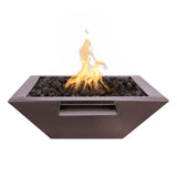 The Outdoor Plus Maya Powdercoated Steel Fire & Water Bowl plus Free Cover