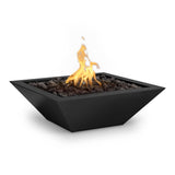 The Outdoor Plus Maya Powdercoated Steel Fire Bowl plus Free Cover