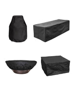 The Outdoor Plus Ramona Square Concrete Fire Table plus Free Cover